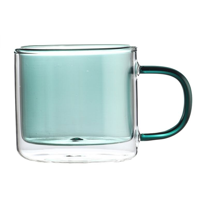 Heat Resistant Double Wall Glass Tea Cup