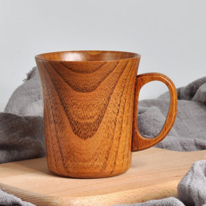 handmade wooden cup